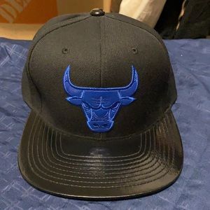 Brand New patent leather Chicago Bulls hat